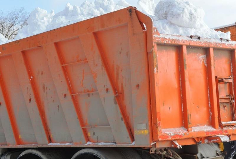 уборка и вывоз снега в Чехове 